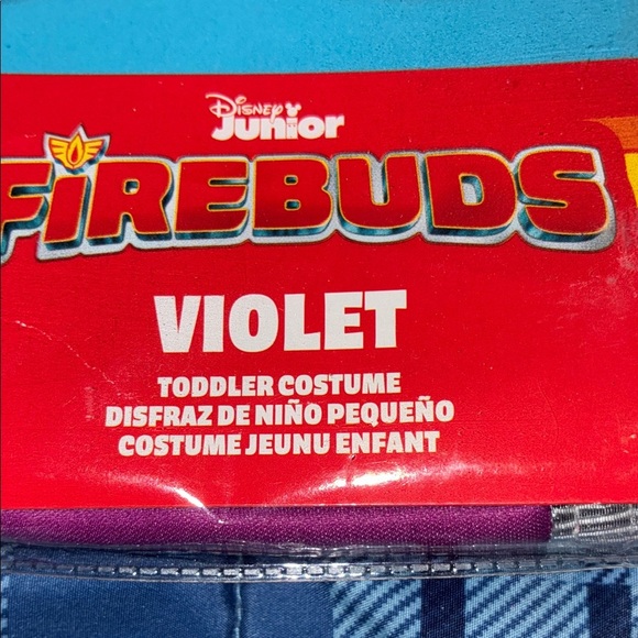 Disney Junior Firebuds Violet Costume  3T-4T - Picture 9 of 9